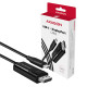 Axagon RVC-DPC video cable adapter 1.8 m USB Type-C DisplayPort Black Axagon RVC-DPC video cable adapter 1.8 m USB Type-C DisplayPort Black