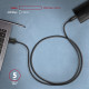 Axagon BUCM3-AM15AB USB cable USB 3.2 Gen 1 (3.1 Gen 1) 1.5 m USB C USB A Black Axagon BUCM3-AM15AB USB cable USB 3.2 Gen 1 (3.1 Gen 1) 1.5 m USB C USB A Black