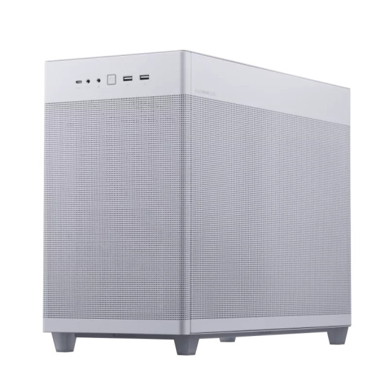 ASUS PRIME AP201 CASE TG WHITE Mini Tower