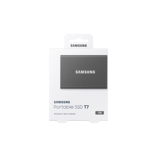 Samsung Portable SSD T7 1 TB USB Type-C 3.2 Gen 2 (3.1 Gen 2) Grey Samsung Portable SSD T7 1 TB USB Type-C 3.2 Gen 2 (3.1 Gen 2) Grey