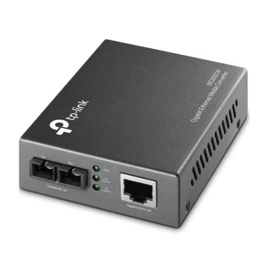 TP-Link MC200CM network media converter 1000 Mbit/s 850 nm Multi-mode Black TP-Link MC200CM network media converter 1000 Mbit/s 850 nm Multi-mode Black