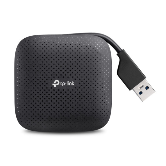 TP-Link UH400 interface hub USB 3.2 Gen 1 (3.1 Gen 1) Type-A 5000 Mbit/s Black TP-Link UH400 interface hub USB 3.2 Gen 1 (3.1 Gen 1) Type-A 5000 Mbit/s Black