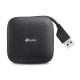 TP-Link UH400 interface hub USB 3.2 Gen 1 (3.1 Gen 1) Type-A 5000 Mbit/s Black TP-Link UH400 interface hub USB 3.2 Gen 1 (3.1 Gen 1) Type-A 5000 Mbit/s Black