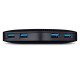 TP-Link UH400 interface hub USB 3.2 Gen 1 (3.1 Gen 1) Type-A 5000 Mbit/s Black TP-Link UH400 interface hub USB 3.2 Gen 1 (3.1 Gen 1) Type-A 5000 Mbit/s Black