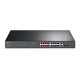 16-Port 10/100Mbps + 2-Port Gigabit Unmanaged PoE Switch 16-Port 10/100Mbps + 2-Port Gigabit Unmanaged PoE Switch