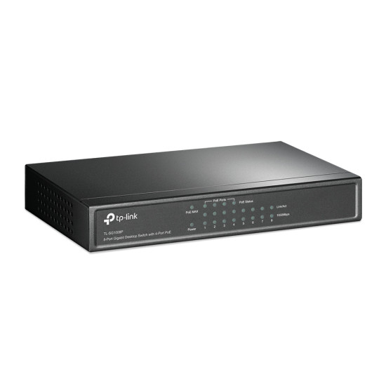 TP-Link TL-SG1008P network switch Unmanaged Gigabit Ethernet (10/100/1000) Power over Ethernet (PoE) Hazelnut TP-Link TL-SG1008P network switch Unmanaged Gigabit Ethernet (10/100/1000) Power over Ethernet (PoE) Hazelnut