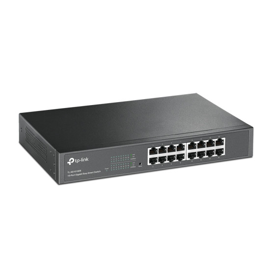 TP-Link TL-SG1016DE network switch Managed L2 Gigabit Ethernet (10/100/1000) Black TP-Link TL-SG1016DE network switch Managed L2 Gigabit Ethernet (10/100/1000) Black