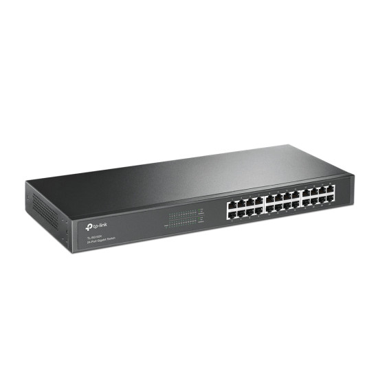 TP-Link TL-SG1024 network switch Unmanaged L2 Gigabit Ethernet (10/100/1000) Black TP-Link TL-SG1024 network switch Unmanaged L2 Gigabit Ethernet (10/100/1000) Black