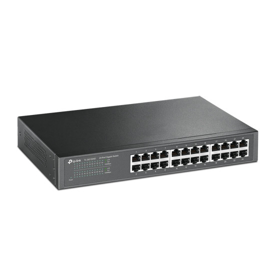 TP-Link TL-SG1024D network switch Unmanaged Gigabit Ethernet (10/100/1000) Grey TP-Link TL-SG1024D network switch Unmanaged Gigabit Ethernet (10/100/1000) Grey