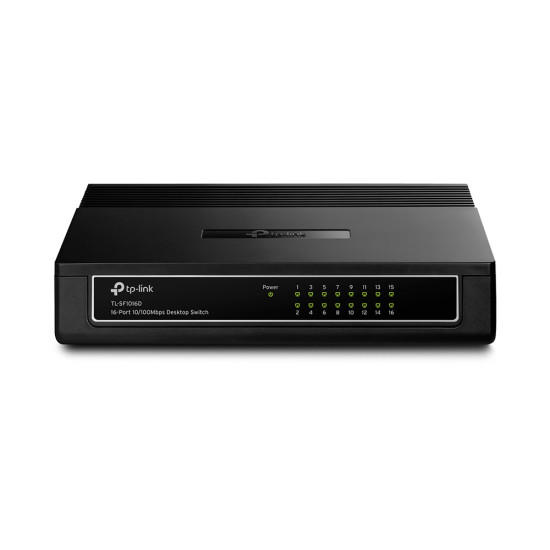 TP-Link TL-SF1016D network switch Fast Ethernet (10/100) Black TP-Link TL-SF1016D network switch Fast Ethernet (10/100) Black