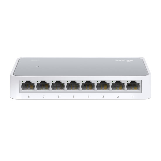 TP-Link TL-SF1008D network switch Unmanaged Fast Ethernet (10/100) White TP-Link TL-SF1008D network switch Unmanaged Fast Ethernet (10/100) White