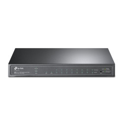 JetStream 10-Port Gigabit Smart Switch with 8-Port PoE+