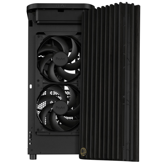Case|ASUS|ProArt PA401 Wood Edition - Metal Panel|MidiTower|Not included|ATX|Colour Black|PROARTPA401WOODMETPWM Case|ASUS|ProArt PA401 Wood Edition - Metal Panel|MidiTower|Not included|ATX|Colour Black|PROARTPA401WOODMETPWM