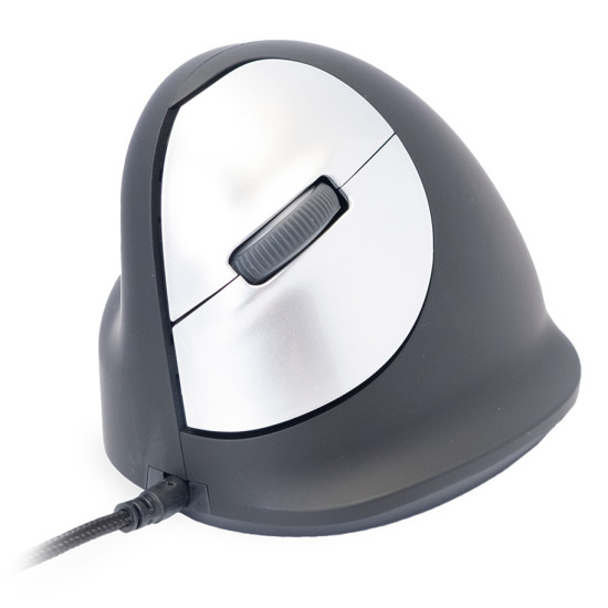 R-Go Tools Ergonomic mouse R-Go HE Break with break software, medium (hand size 165-185 mm), left-handed, Wired, black R-Go Tools Ergonomic mouse R-Go HE Break with break software, medium (hand size 165-185 mm), left-handed, Wired, black