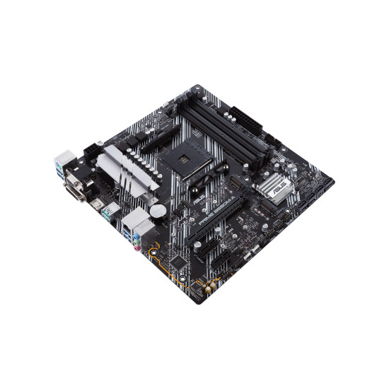 Mainboard|ASUS|AMD B550|SAM4|MicroATX|Memory DDR4|Memory slots 4|2xPCI-Express 3.0 1x|1xPCI-Express 4.0 16x|2xM.2|1x15pin D-sub|1xDVI-D|1xHDMI|6xUSB 3.2|1xPS/2|1xRJ45|3xAudio port|PRIMEB550M-A Mainboard|ASUS|AMD B550|SAM4|MicroATX|Memory DDR4|Memory slots 4|2xPCI-Express 3.0 1x|1xPCI-Express 4.0 16x|2xM.2|1x15pin D-sub|1xDVI-D|1xHDMI|6xUSB 3.2|1xPS/2|1xRJ45|3xAudio port|PRIMEB550M-A