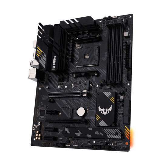 Mainboard|ASUS|AMD B550|SAM4|ATX|3xPCI-Express 3.0 1x|1xPCI-Express 3.0 16x|2xM.2|1xPCI-Express 4.0 16x|Memory DDR4|Memory slots 4|1xHDMI|1xDisplayPort|1xUSB type C|5xUSB 3.2|1xOptical S/PDIF|1xRJ45|5xAudio port|TUFGAMINGB550-PLUS Mainboard|ASUS|AMD B550|SAM4|ATX|3xPCI-Express 3.0 1x|1xPCI-Express 3.0 16x|2xM.2|1xPCI-Express 4.0 16x|Memory DDR4|Memory slots 4|1xHDMI|1xDisplayPort|1xUSB type C|5xUSB 3.2|1xOptical S/PDIF|1xRJ45|5xAudio port|TUFGAMINGB550-PLUS
