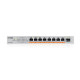 Zyxel XMG-108HP Unmanaged 2.5G Ethernet (100/1000/2500) Power over Ethernet (PoE) Zyxel XMG-108HP Unmanaged 2.5G Ethernet (100/1000/2500) Power over Ethernet (PoE)