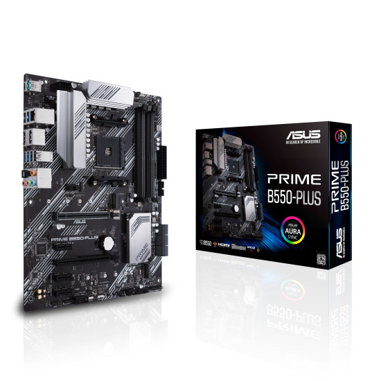 ASUS PRIME B550-PLUS AMD B550 Socket AM4 ATX ASUS PRIME B550-PLUS AMD B550 Socket AM4 ATX
