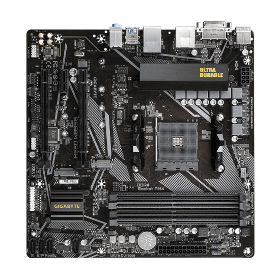 Mainboard|GIGABYTE|AMD B550|SAM4|Micro-ATX|Memory DDR4|Memory slots 4|1xPCI-Express 3.0 1x|1xPCI-Express 3.0 4x|1xPCI-Express 4.0 16x|2xM.2|1xDVI-D|1xHDMI|2xAudio-In|1xAudio-Out|4xUSB 2.0|4xUSB 3.2|1xPS/2|1xRJ45|B550MDS3H1.7 Mainboard|GIGABYTE|AMD B550|SAM4|Micro-ATX|Memory DDR4|Memory slots 4|1xPCI-Express 3.0 1x|1xPCI-Express 3.0 4x|1xPCI-Express 4.0 16x|2xM.2|1xDVI-D|1xHDMI|2xAudio-In|1xAudio-Out|4xUSB 2.0|4xUSB 3.2|1xPS/2|1xRJ45|B550MDS3H1.7