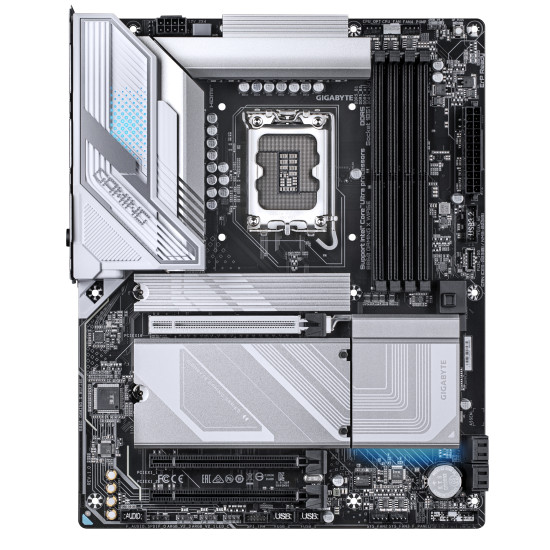 Mainboard|GIGABYTE|Intel B860 Express|LGA1851|ATX|Memory DDR5|Memory slots 4|1xPCI-Express 16x|2xM.2|1xHDMI|1xDisplayPort|1xAudio-In|1xAudio-Out|1xMicrophone|5xUSB 2.0|3xUSB 3.2|1xUSB-C|1xRJ45|B860GAMINGXWIFI6E1.0 Mainboard|GIGABYTE|Intel B860 Express|LGA1851|ATX|Memory DDR5|Memory slots 4|1xPCI-Express 16x|2xM.2|1xHDMI|1xDisplayPort|1xAudio-In|1xAudio-Out|1xMicrophone|5xUSB 2.0|3xUSB 3.2|1xUSB-C|1xRJ45|B860GAMINGXWIFI6E1.0