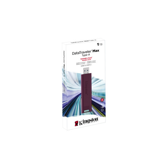1TB DataTraveler Max Type-A 1000R/900W USB 3.2 Gen 2 1TB DataTraveler Max Type-A 1000R/900W USB 3.2 Gen 2