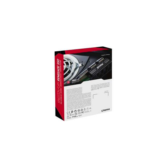 Kingston Technology 500G RENEGADE PCIe 4.0 NVMe SSD W/ HEATSINK Kingston Technology 500G RENEGADE PCIe 4.0 NVMe SSD W/ HEATSINK