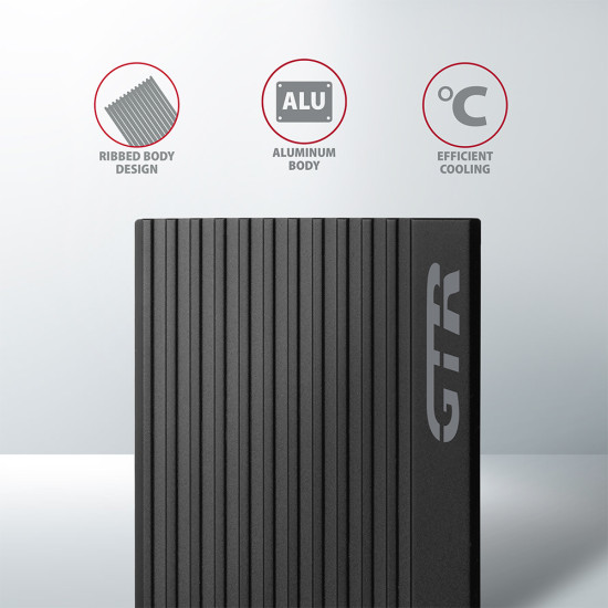 Axagon EEM2-GTR SuperSpeed+ USB-C - NVMe M.2 THIN RIB box Axagon EEM2-GTR SuperSpeed+ USB-C - NVMe M.2 THIN RIB box