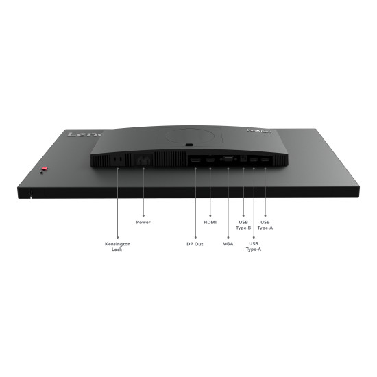 Lenovo ThinkVision T24i-30 LED display 60.5 cm (23.8") 1920 x 1080 pixels Full HD Black Lenovo ThinkVision T24i-30 LED display 60.5 cm (23.8") 1920 x 1080 pixels Full HD Black