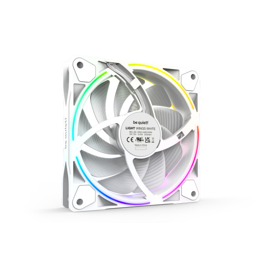 be quiet! Light Wings White | 120mm PWM high-speed Triple-Pack Computer case Fan 12 cm 3 pc(s) be quiet! Light Wings White | 120mm PWM high-speed Triple-Pack Computer case Fan 12 cm 3 pc(s)
