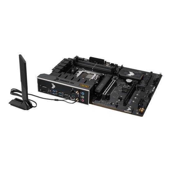 Mainboard|ASUS|AMD B650|SAM5|ATX|Memory DDR5|Memory slots 4|1xPCI-Express 3.0 1x|2xPCI-Express 3.0 16x|1xPCI-Express 4.0 16x|3xM.2|1xHDMI|1xDisplayPort|3xUSB 2.0|4xUSB 3.2|1xUSB-C|1xRJ45|5xAudio port|TUFGAMINGB650-EWIFI Mainboard|ASUS|AMD B650|SAM5|ATX|Memory DDR5|Memory slots 4|1xPCI-Express 3.0 1x|2xPCI-Express 3.0 16x|1xPCI-Express 4.0 16x|3xM.2|1xHDMI|1xDisplayPort|3xUSB 2.0|4xUSB 3.2|1xUSB-C|1xRJ45|5xAudio port|TUFGAMINGB650-EWIFI