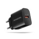 Axagon ACU-QC18 kroviklis jungiama tinkl QC 18W, 1x port USB-A, QC3.0/AFC/FCP/SMART Juoda Mobile phone, Power bank, Smartphone, Smartwatch, Tablet, Universal Black AC Fast charging Indoor Axagon ACU-QC18 kroviklis jungiama tinkl QC 18W, 1x port USB-A, QC3.0/AFC/FCP/SMART Juoda Mobile phone, Power bank, Smartphone, Smartwatch, Tablet, Universal Black AC Fast charging Indoor