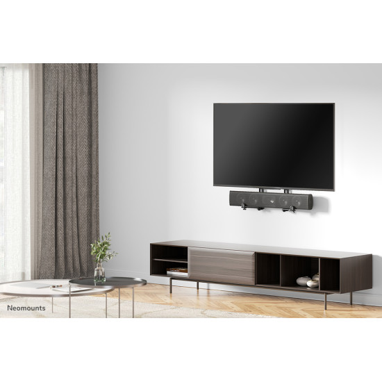 Neomounts AWL29-650BL1 Videobar/soundbar holder VESA - max 15 kg - universal Neomounts AWL29-650BL1 Videobar/soundbar holder VESA - max 15 kg - universal