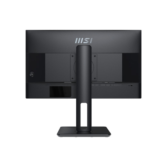 MSI Pro MP245PG 24 Inch Monitor, FHD (1920 x 1080), 100Hz, IPS, 1ms, 1x HDMI 1.4b, 1x DP 1.2a output, 1x D-Sub(VGA), Built-in Speakers, Anti-Glare, Anti-Flicker, Less Blue light, TÜV Certified, VESA, Kensington, 4-way adjustable stand, Black MSI Pro MP245PG 24 Inch Monitor, FHD (1920 x 1080), 100Hz, IPS, 1ms, 1x HDMI 1.4b, 1x DP 1.2a output, 1x D-Sub(VGA), Built-in Speakers, Anti-Glare, Anti-Flicker, Less Blue light, TÜV Certified, VESA, Kensington, 4-way adjustable stand, Black