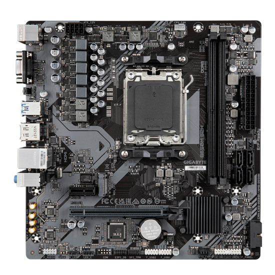 Mainboard|GIGABYTE|AMD B650|SAM5|Micro-ATX|Memory DDR5|Memory slots 2|1xPCI-Express 3.0 1x|1xPCI-Express 4.0 4x |1xPCI-Express 4.0 8x|1xPCI-Express 4.0 16x|1xM.2|1x15pin D-sub|1xHDMI|1xDisplayPort|4xUSB 2.0|2xUSB 3.2|1xPS/2|1xRJ45|3xAudio port|B650MS2H1.3 Mainboard|GIGABYTE|AMD B650|SAM5|Micro-ATX|Memory DDR5|Memory slots 2|1xPCI-Express 3.0 1x|1xPCI-Express 4.0 4x |1xPCI-Express 4.0 8x|1xPCI-Express 4.0 16x|1xM.2|1x15pin D-sub|1xHDMI|1xDisplayPort|4xUSB 2.0|2xUSB 3.2|1xPS/2|1xRJ45|3xAudio port|B650MS2H1.3