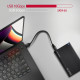 Axagon EE25-GTR USB-C 3.2 Gen 2 - SATA 6G 2.5\" externes Festplattengehäuse geriffelt HDD/SSD enclosure Black 2.5" Axagon EE25-GTR USB-C 3.2 Gen 2 - SATA 6G 2.5\" externes Festplattengehäuse geriffelt HDD/SSD enclosure Black 2.5"