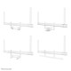 Neomounts AV2-500WH Videobar kit 43-110" - VESA - max 10 kg - universal Neomounts AV2-500WH Videobar kit 43-110" - VESA - max 10 kg - universal