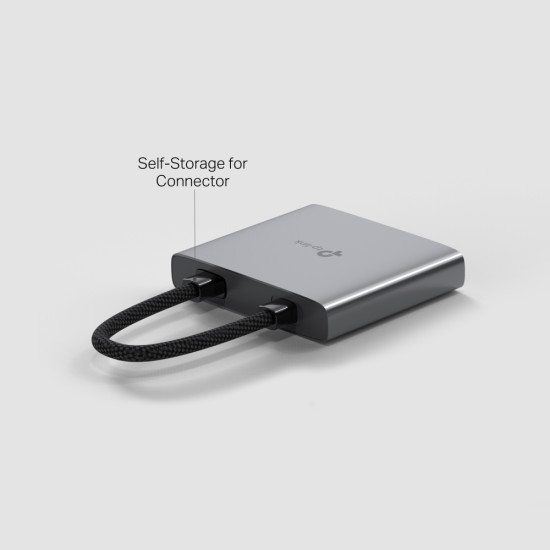 TP-Link UH3020C interface hub USB Type-C 5000 Mbit/s Grey TP-Link UH3020C interface hub USB Type-C 5000 Mbit/s Grey