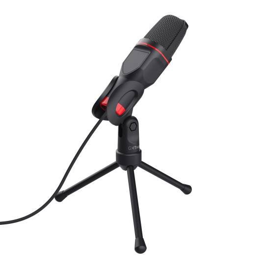 Trust GXT 212 Black, Red PC microphone Trust GXT 212 Black, Red PC microphone