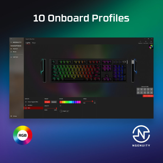 HyperX Alloy Rise Gaming Keyboard HyperX Alloy Rise Gaming Keyboard