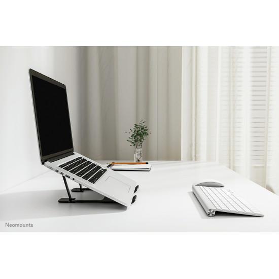 Neomounts NSLS085BLACK Laptop stand 10-17" - foldable - compact - universal