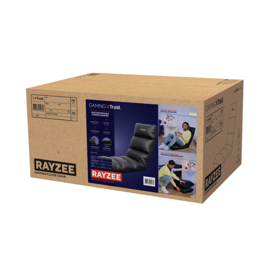 Trust GXT 718 RAYZEE Console gaming chair Padded seat Black Trust GXT 718 RAYZEE Console gaming chair Padded seat Black