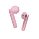 Trust Primo Headset True Wireless Stereo (TWS) In-ear Calls/Music Bluetooth Pink Trust Primo Headset True Wireless Stereo (TWS) In-ear Calls/Music Bluetooth Pink