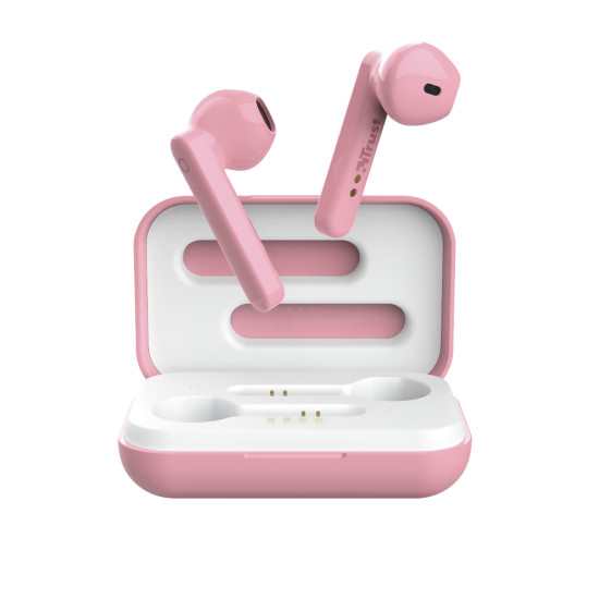 Trust Primo Headset True Wireless Stereo (TWS) In-ear Calls/Music Bluetooth Pink Trust Primo Headset True Wireless Stereo (TWS) In-ear Calls/Music Bluetooth Pink