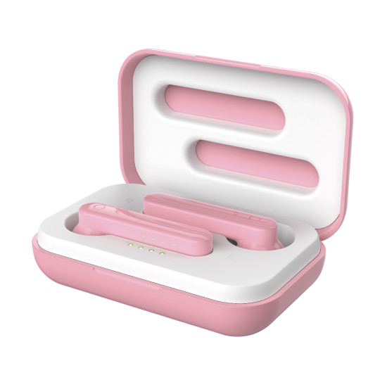 Trust Primo Headset True Wireless Stereo (TWS) In-ear Calls/Music Bluetooth Pink Trust Primo Headset True Wireless Stereo (TWS) In-ear Calls/Music Bluetooth Pink