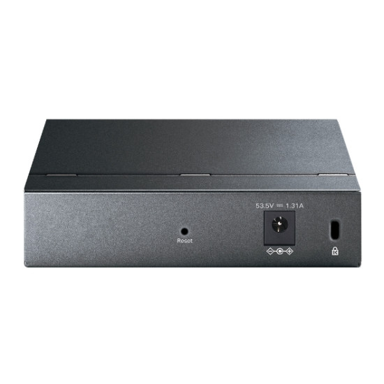 TP-Link 5-Port Gigabit Easy Smart PoE Switch with 4-Port PoE+ TP-Link 5-Port Gigabit Easy Smart PoE Switch with 4-Port PoE+