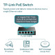 TP-Link 5-Port Gigabit Easy Smart PoE Switch with 4-Port PoE+ TP-Link 5-Port Gigabit Easy Smart PoE Switch with 4-Port PoE+
