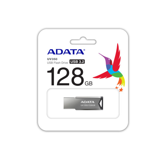 MEMORY DRIVE FLASH USB3.2/128GB AUV350-128G-RBK ADATA MEMORY DRIVE FLASH USB3.2/128GB AUV350-128G-RBK ADATA