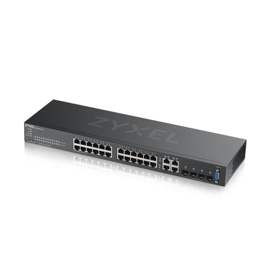 Zyxel GS2220-28-EU0101F network switch Managed L2 Gigabit Ethernet (10/100/1000) Black Zyxel GS2220-28-EU0101F network switch Managed L2 Gigabit Ethernet (10/100/1000) Black