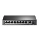 9-Port 10/100Mbps Desktop Switch with 8-Port PoE+ 9-Port 10/100Mbps Desktop Switch with 8-Port PoE+