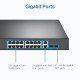 18-Port Gigabit Rackmount Switch with 16 PoE+